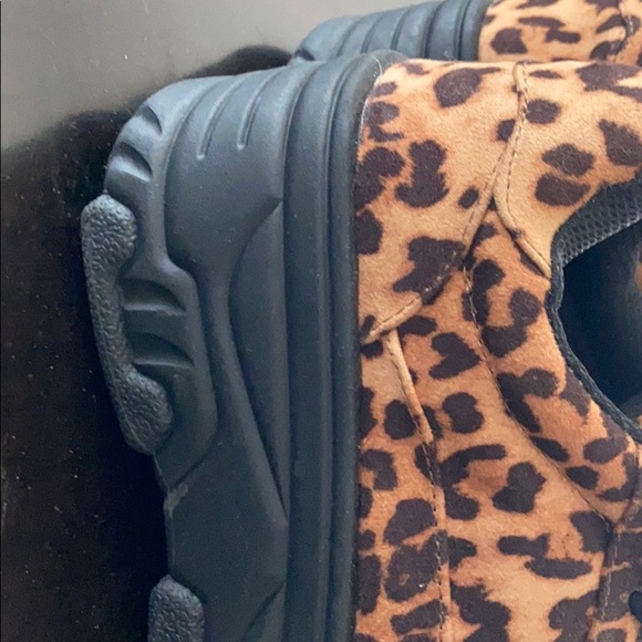 New leopard rave burning man platform sneakers 8 - Picture 4 of 7